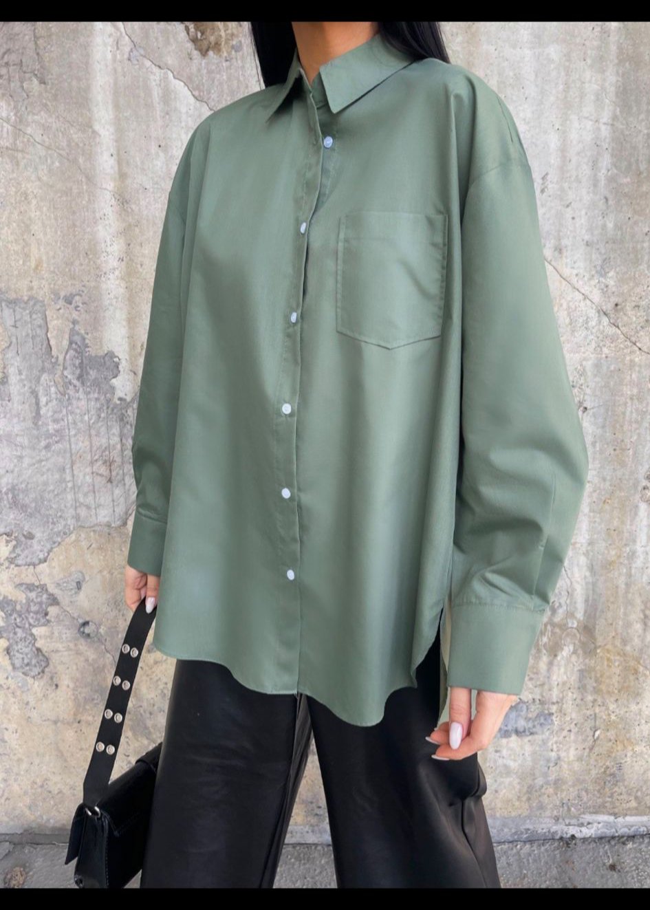 Olive blouse
