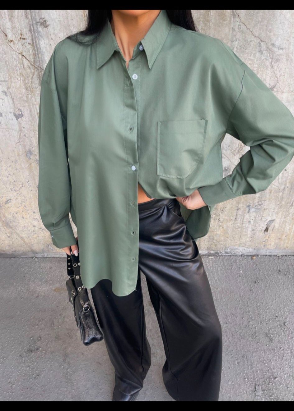 Olive blouse