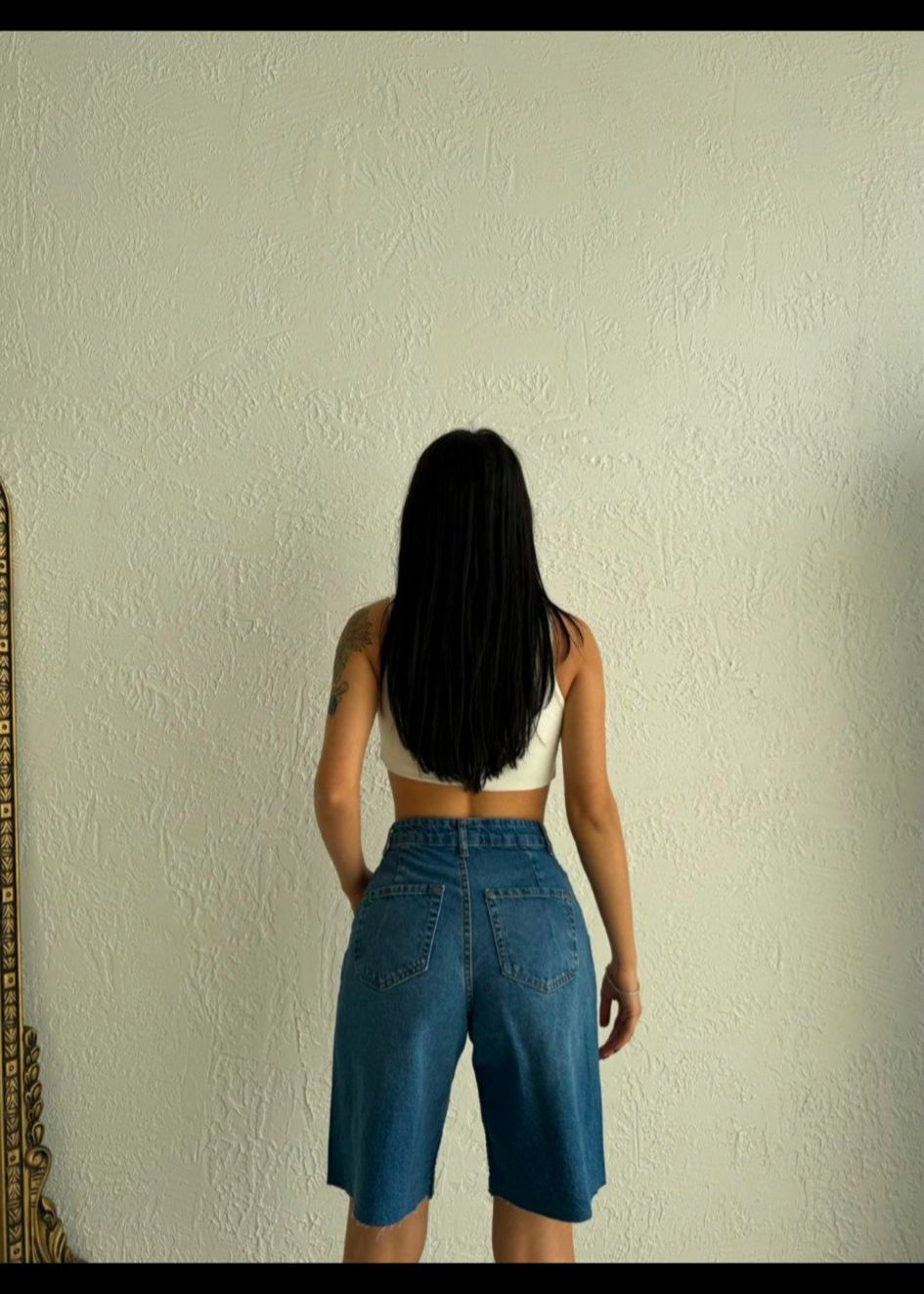 Denim short