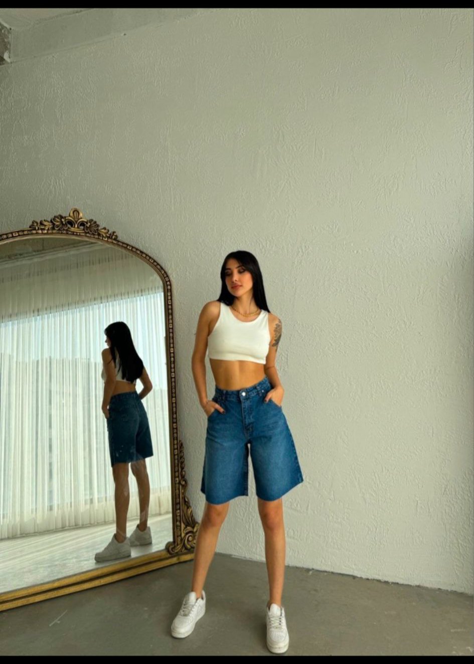 Denim short